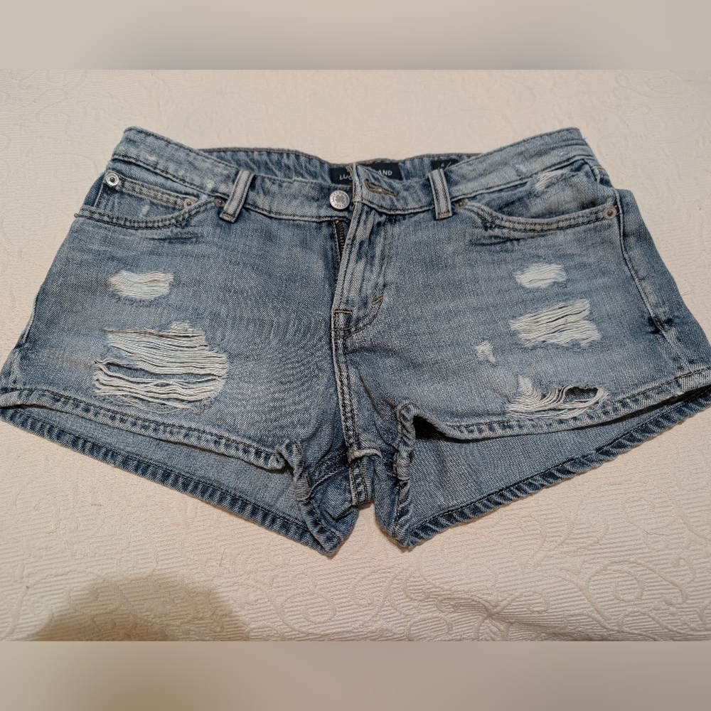 Lucky Brand Denim Distressed Women Shorts Size 4(27)
